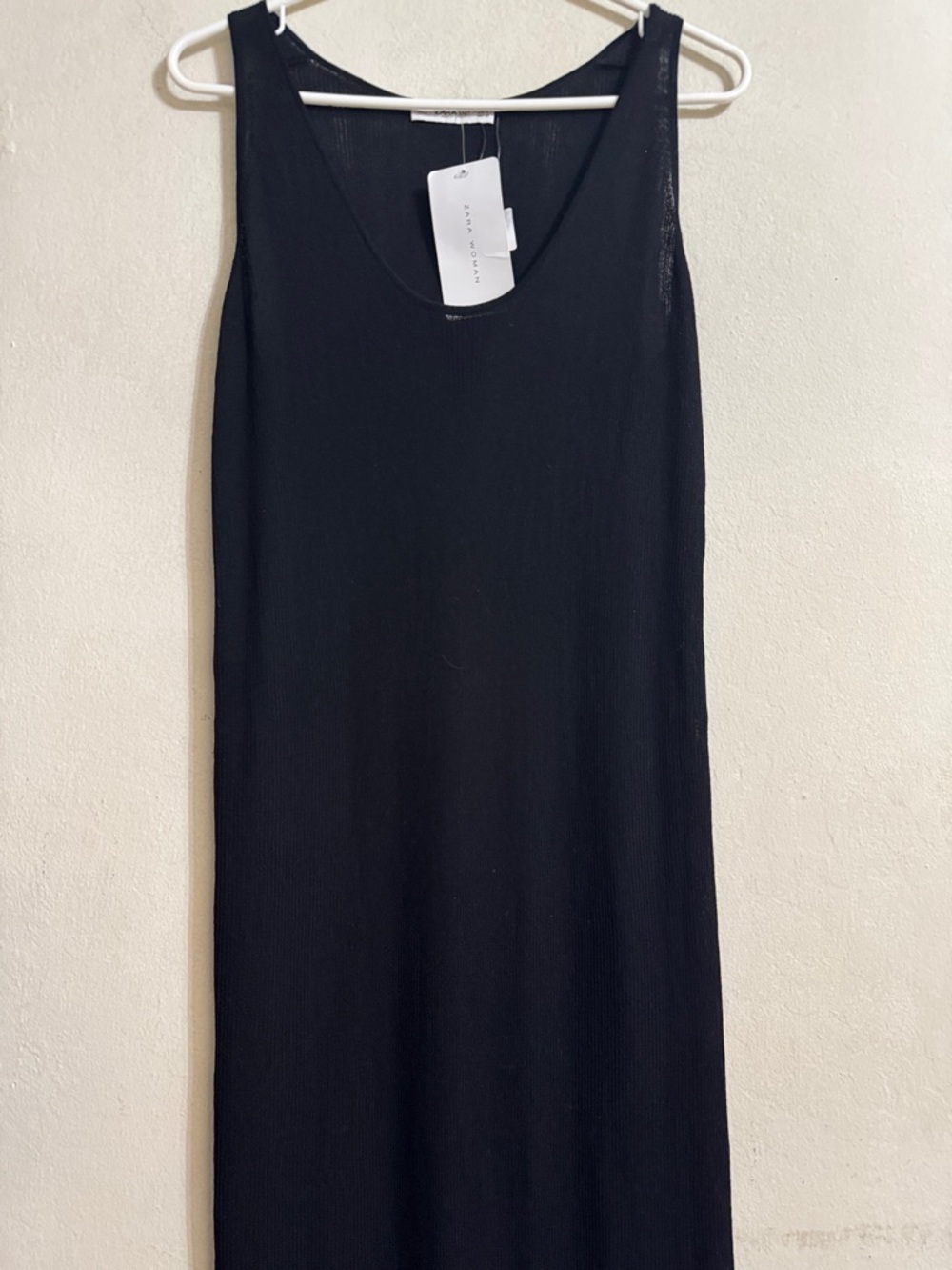 ZARA LONG STRAPPY DRESS Size S NWT
